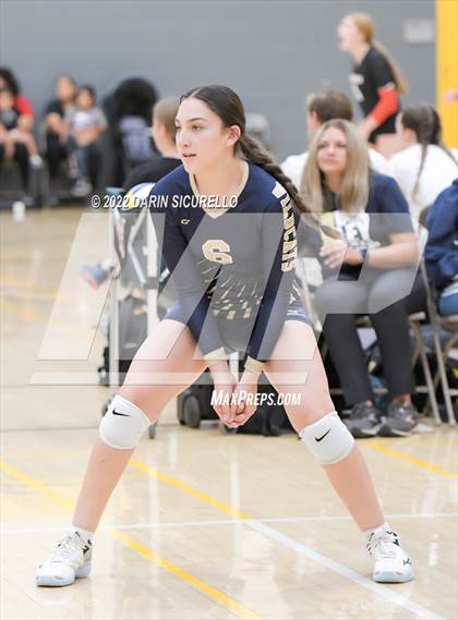 Thumbnail 2 in Joseph City vs West Point (Epic Tourneys Volleyball Invite) photogallery.