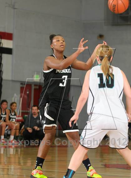 Thumbnail 2 in McNair vs. North Valley (Cordova Tournament) photogallery.