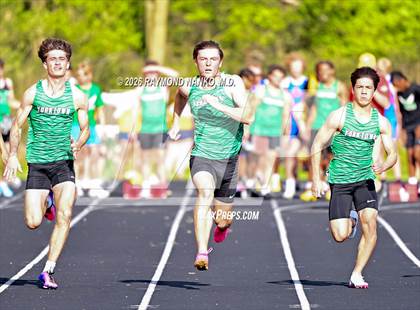 Thumbnail 1 in Yorktown Tri-Meet (100 Meter) photogallery.