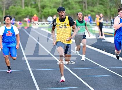 Thumbnail 2 in Yorktown Tri-Meet (100 Meter) photogallery.