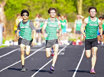Thumbnail 1 in Yorktown Tri-Meet (100 Meter) photogallery.