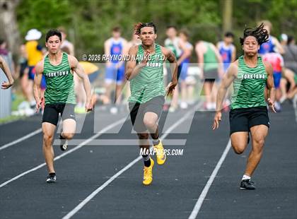 Thumbnail 3 in Yorktown Tri-Meet (100 Meter) photogallery.