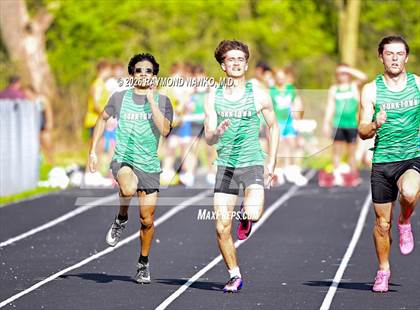Thumbnail 3 in Yorktown Tri-Meet (100 Meter) photogallery.