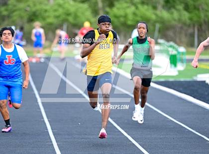 Thumbnail 3 in Yorktown Tri-Meet (100 Meter) photogallery.