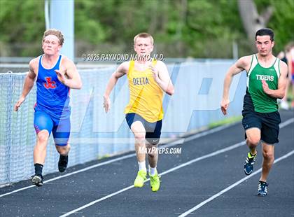 Thumbnail 2 in Yorktown Tri-Meet (100 Meter) photogallery.