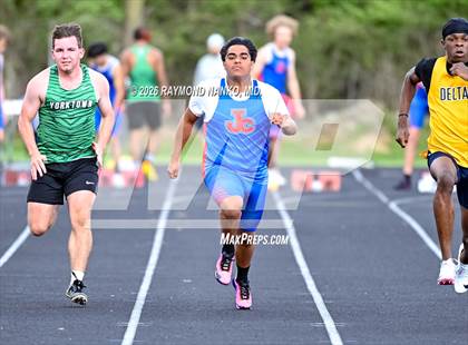 Thumbnail 3 in Yorktown Tri-Meet (100 Meter) photogallery.