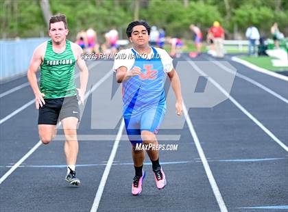 Thumbnail 3 in Yorktown Tri-Meet (100 Meter) photogallery.
