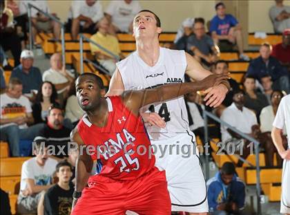 Thumbnail 3 in Wilbraham & Monson Academy vs. Ulm Urspringschule-Germany (City of Palms Classic) photogallery.