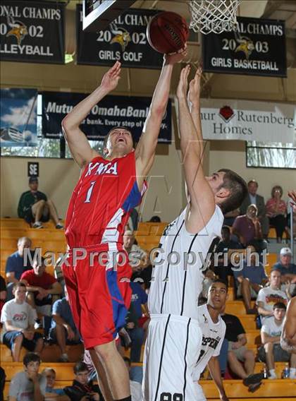 Thumbnail 3 in Wilbraham & Monson Academy vs. Ulm Urspringschule-Germany (City of Palms Classic) photogallery.