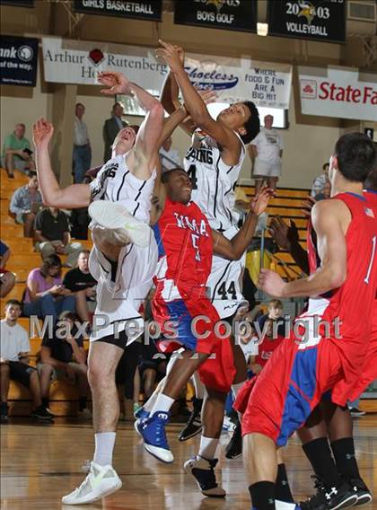 Thumbnail 3 in Wilbraham & Monson Academy vs. Ulm Urspringschule-Germany (City of Palms Classic) photogallery.