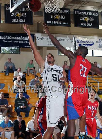 Thumbnail 2 in Wilbraham & Monson Academy vs. Ulm Urspringschule-Germany (City of Palms Classic) photogallery.