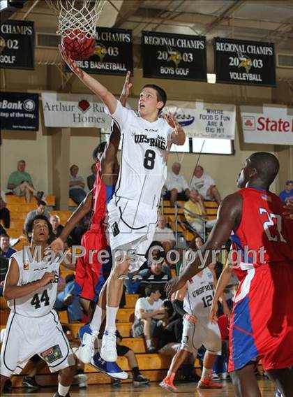 Thumbnail 1 in Wilbraham & Monson Academy vs. Ulm Urspringschule-Germany (City of Palms Classic) photogallery.