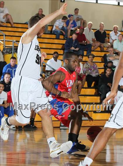 Thumbnail 1 in Wilbraham & Monson Academy vs. Ulm Urspringschule-Germany (City of Palms Classic) photogallery.