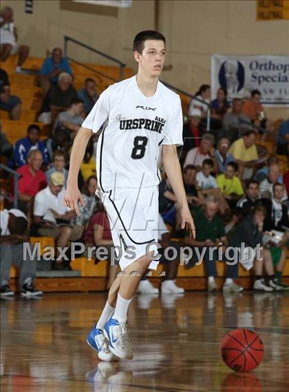 Thumbnail 2 in Wilbraham & Monson Academy vs. Ulm Urspringschule-Germany (City of Palms Classic) photogallery.