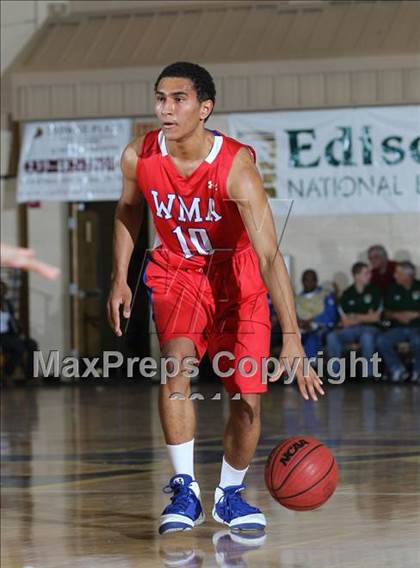 Thumbnail 1 in Wilbraham & Monson Academy vs. Ulm Urspringschule-Germany (City of Palms Classic) photogallery.