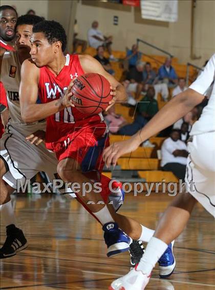 Thumbnail 1 in Wilbraham & Monson Academy vs. Ulm Urspringschule-Germany (City of Palms Classic) photogallery.