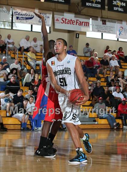 Thumbnail 3 in Wilbraham & Monson Academy vs. Ulm Urspringschule-Germany (City of Palms Classic) photogallery.