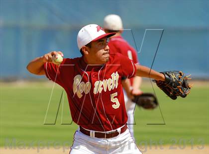 Thumbnail 3 in Chaparral vs. Roosevelt (63rd Annual San Diego Lions Tournament) photogallery.