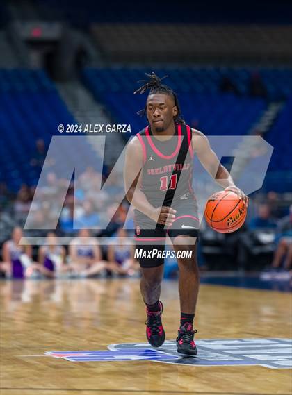 Thumbnail 3 in Thrall vs Shelbyville (UIL 2A Basketball Semifinal) photogallery.