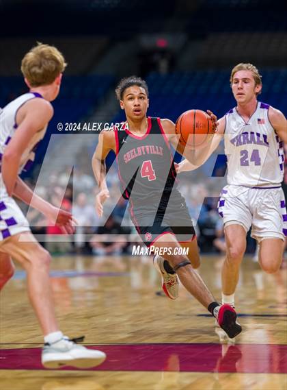 Thumbnail 1 in Thrall vs Shelbyville (UIL 2A Basketball Semifinal) photogallery.