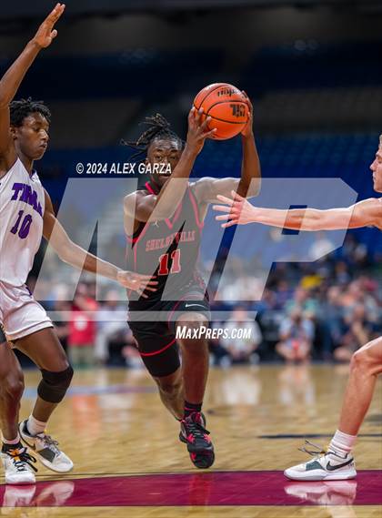 Thumbnail 3 in Thrall vs Shelbyville (UIL 2A Basketball Semifinal) photogallery.