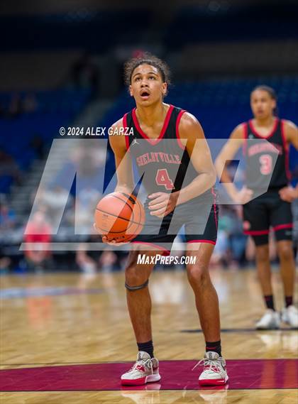 Thumbnail 3 in Thrall vs Shelbyville (UIL 2A Basketball Semifinal) photogallery.
