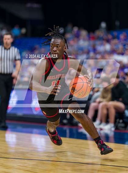 Thumbnail 3 in Thrall vs Shelbyville (UIL 2A Basketball Semifinal) photogallery.