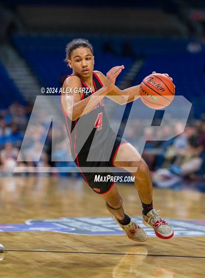 Thumbnail 3 in Thrall vs Shelbyville (UIL 2A Basketball Semifinal) photogallery.