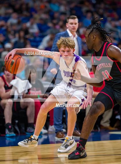 Thumbnail 1 in Thrall vs Shelbyville (UIL 2A Basketball Semifinal) photogallery.