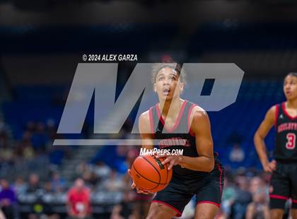 Thumbnail 1 in Thrall vs Shelbyville (UIL 2A Basketball Semifinal) photogallery.