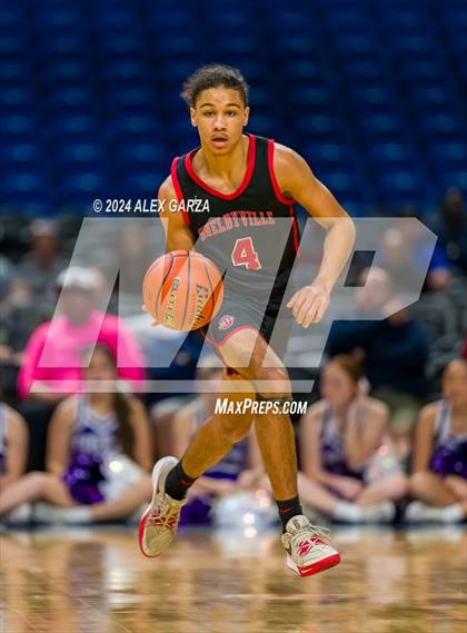 Thumbnail 3 in Thrall vs Shelbyville (UIL 2A Basketball Semifinal) photogallery.