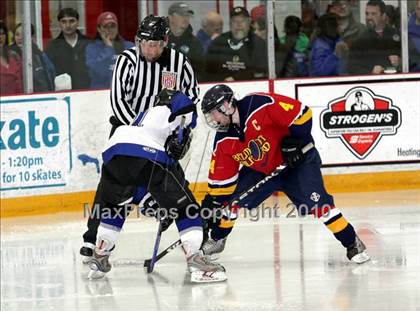Thumbnail 2 in Somersworth vs. Belmont-Gilford (NHIAA Division III Quarterfinal) photogallery.