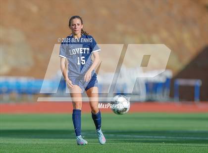 Thumbnail 2 in Fellowship Christian vs. Lovett (GHSA Private Round 2) photogallery.