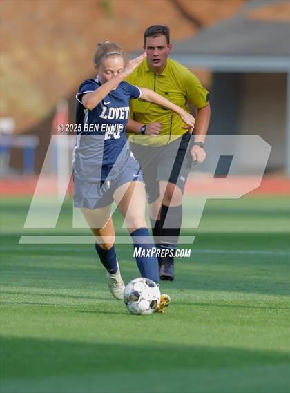 Thumbnail 2 in Fellowship Christian vs. Lovett (GHSA Private Round 2) photogallery.