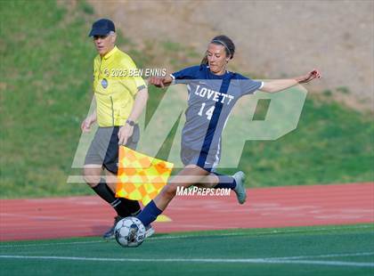 Thumbnail 3 in Fellowship Christian vs. Lovett (GHSA Private Round 2) photogallery.
