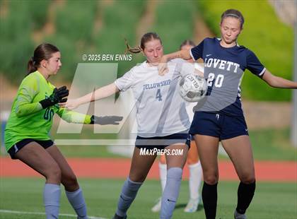 Thumbnail 2 in Fellowship Christian vs. Lovett (GHSA Private Round 2) photogallery.