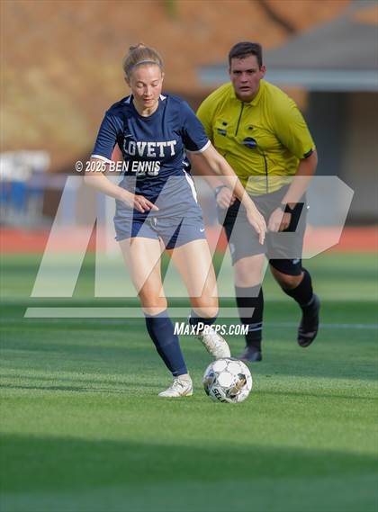 Thumbnail 1 in Fellowship Christian vs. Lovett (GHSA Private Round 2) photogallery.