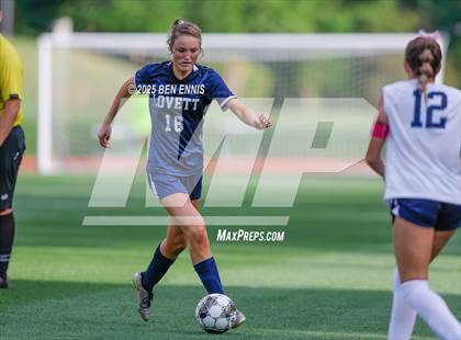 Thumbnail 2 in Fellowship Christian vs. Lovett (GHSA Private Round 2) photogallery.