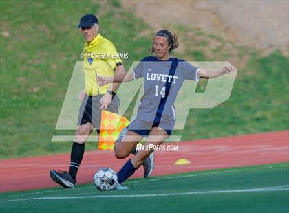 Thumbnail 1 in Fellowship Christian vs. Lovett (GHSA Private Round 2) photogallery.