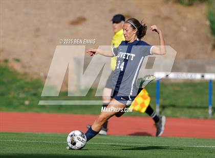Thumbnail 2 in Fellowship Christian vs. Lovett (GHSA Private Round 2) photogallery.