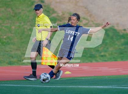 Thumbnail 2 in Fellowship Christian vs. Lovett (GHSA Private Round 2) photogallery.