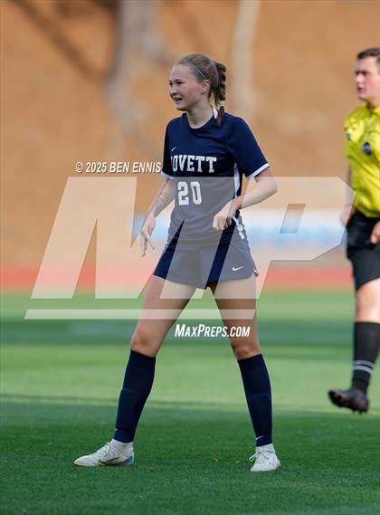 Thumbnail 1 in Fellowship Christian vs. Lovett (GHSA Private Round 2) photogallery.
