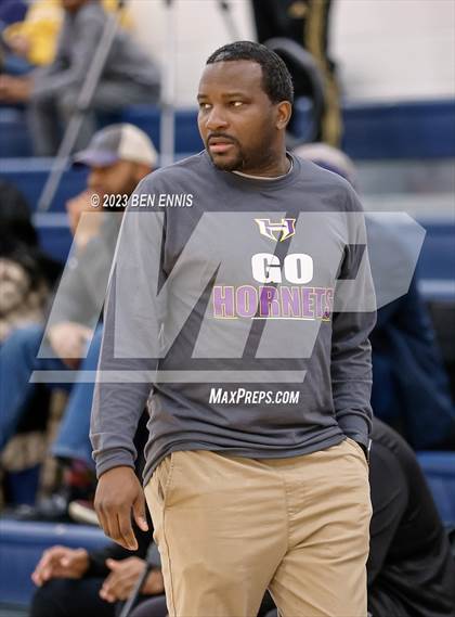 Thumbnail 2 in Eagle's Landing Christian Academy vs Hampton (MLK Luella HoopKlub Showcase) photogallery.