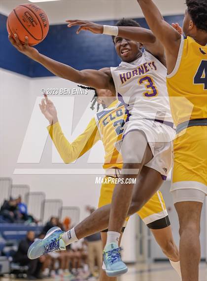 Thumbnail 1 in Eagle's Landing Christian Academy vs Hampton (MLK Luella HoopKlub Showcase) photogallery.