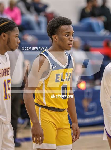 Thumbnail 1 in Eagle's Landing Christian Academy vs Hampton (MLK Luella HoopKlub Showcase) photogallery.