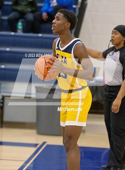 Thumbnail 3 in Eagle's Landing Christian Academy vs Hampton (MLK Luella HoopKlub Showcase) photogallery.