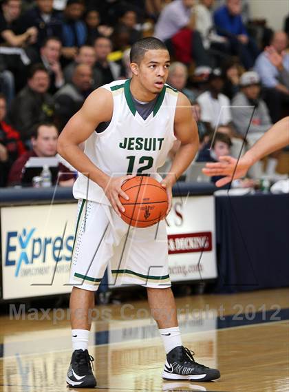 Thumbnail 1 in Jesuit vs Gonzaga (Les Schwab Invitational) photogallery.