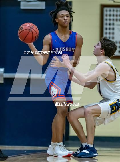 Thumbnail 2 in Louisburg vs. North Raleigh Christian Academy (Phenom's City of Oaks Classic) photogallery.