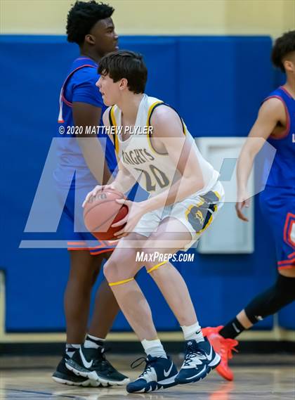 Thumbnail 1 in Louisburg vs. North Raleigh Christian Academy (Phenom's City of Oaks Classic) photogallery.