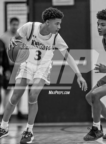 Thumbnail 3 in Louisburg vs. North Raleigh Christian Academy (Phenom's City of Oaks Classic) photogallery.